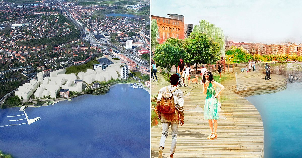 Så ska Alvik utvecklas – 1 800 nya bostäder planeras | SVT Nyheter