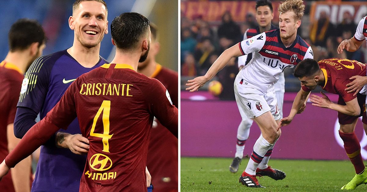 Fotboll: Robin Olsen tillbaka – storspelade för Roma | SVT Sport
