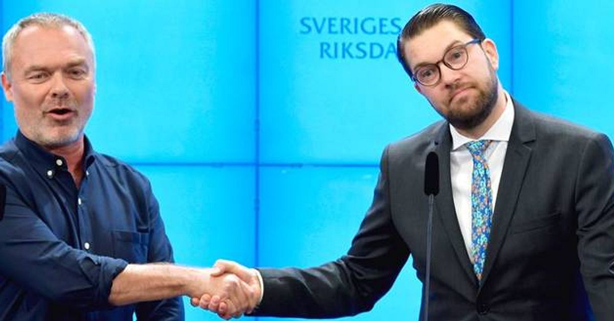 Partiledarna i gemensamt utspel i dag: | SVT Nyheter