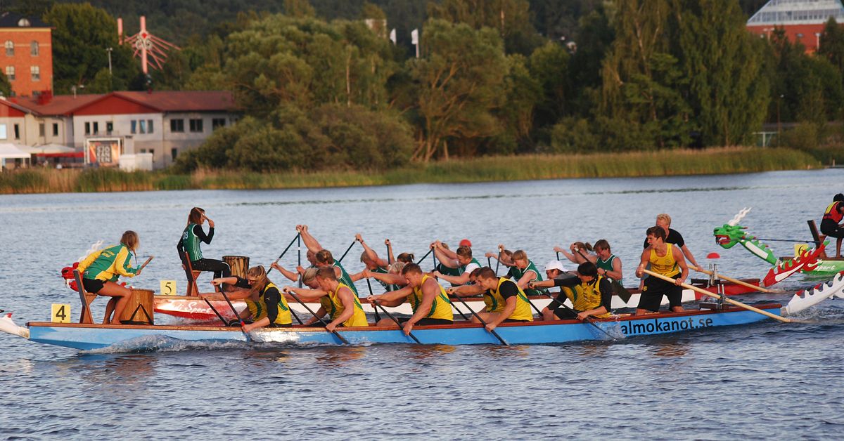 Eskimå vann SM-guld i drakbåt | SVT Nyheter