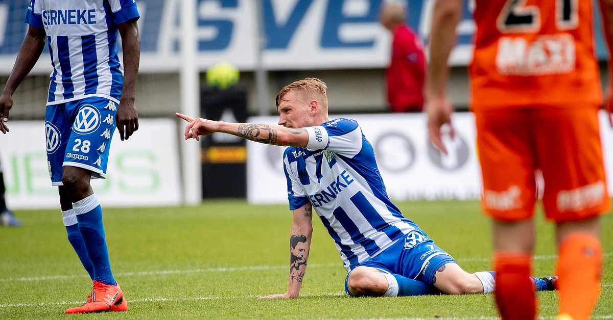 Fotboll: Göteborgs Sebastian Eriksson stängs av en match | SVT Sport