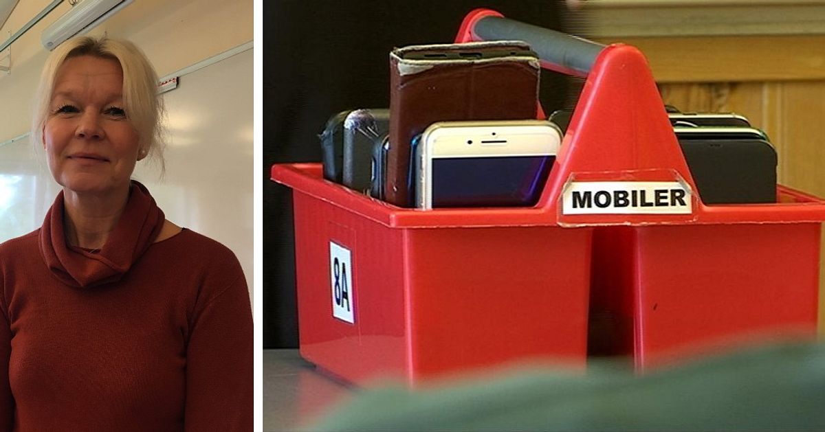 Allt fler skolor i länet inför mobilförbud | SVT Nyheter