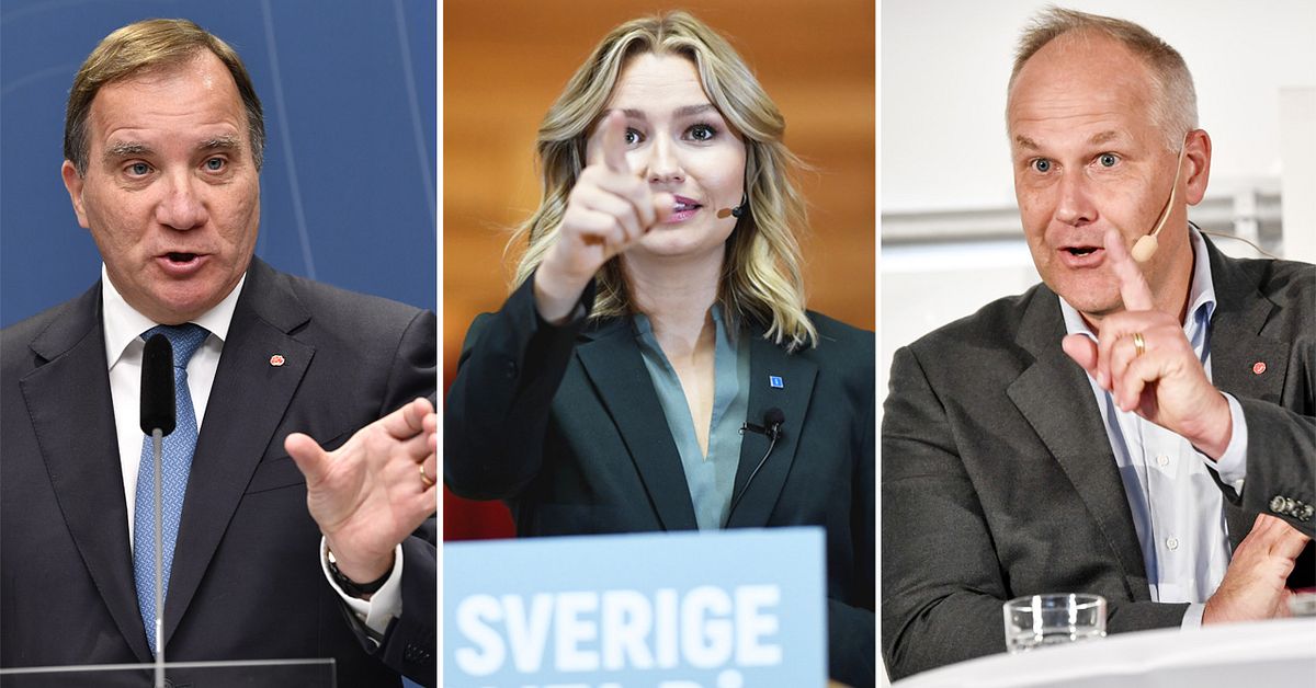 Så laddar partiledarna inför kvällens debatt | SVT Nyheter