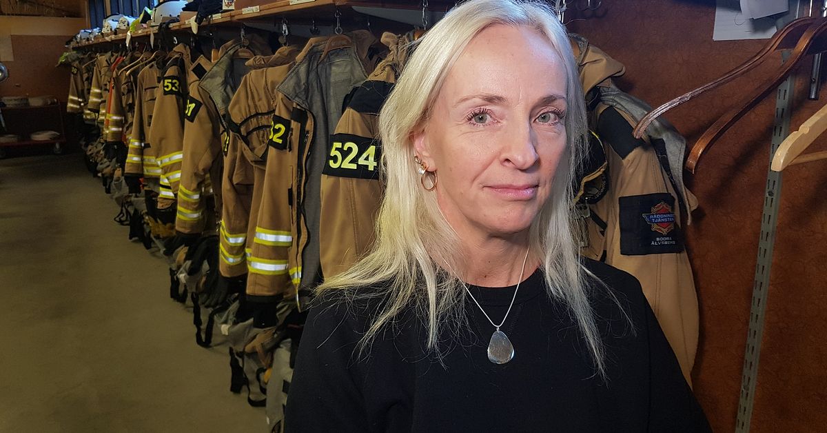 Brist på brandmän i Sätila – nya ska värvas på gym | SVT Nyheter