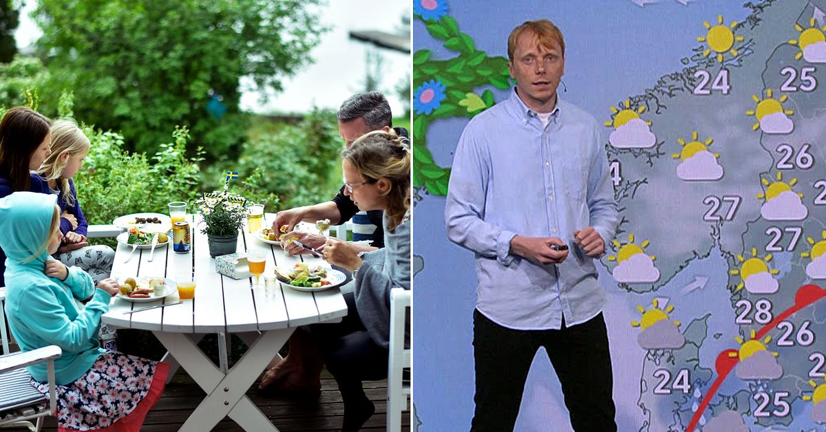 Så blir vädret på midsommarafton SVT Nyheter