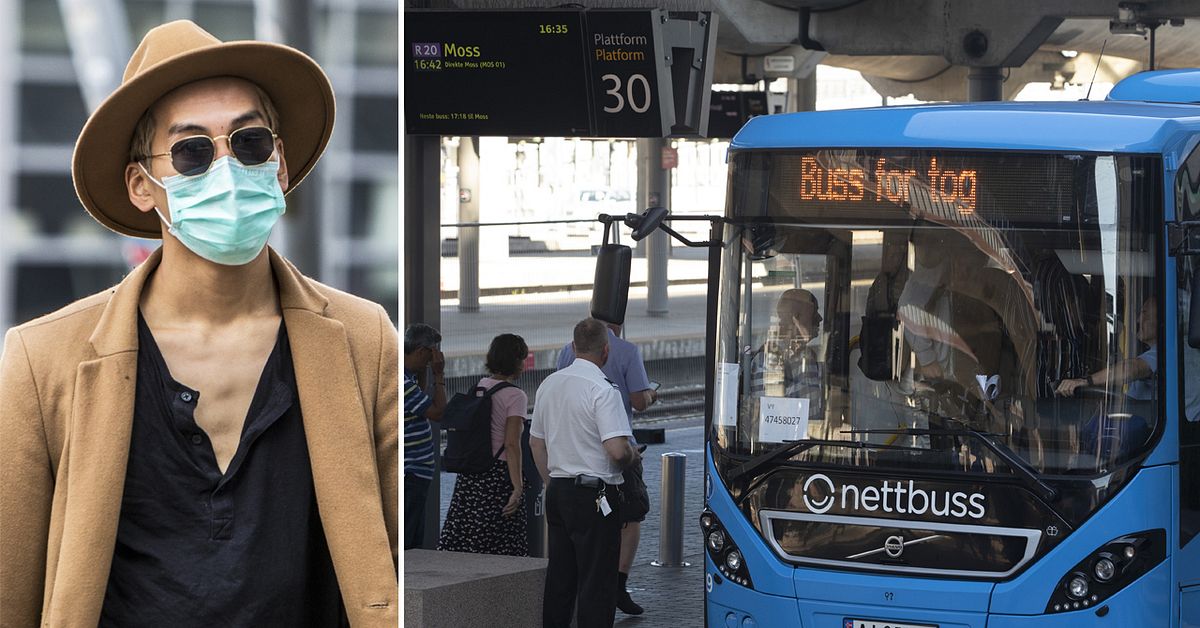 Nynorsk råd: Bruk maske på overfylte busser