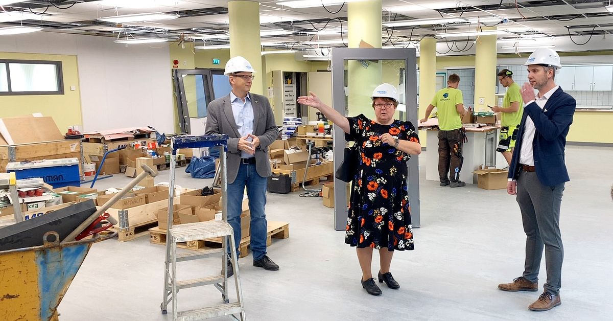 Följ med in i Katrineholms nya äldreboende med egen spaavdelning SVT