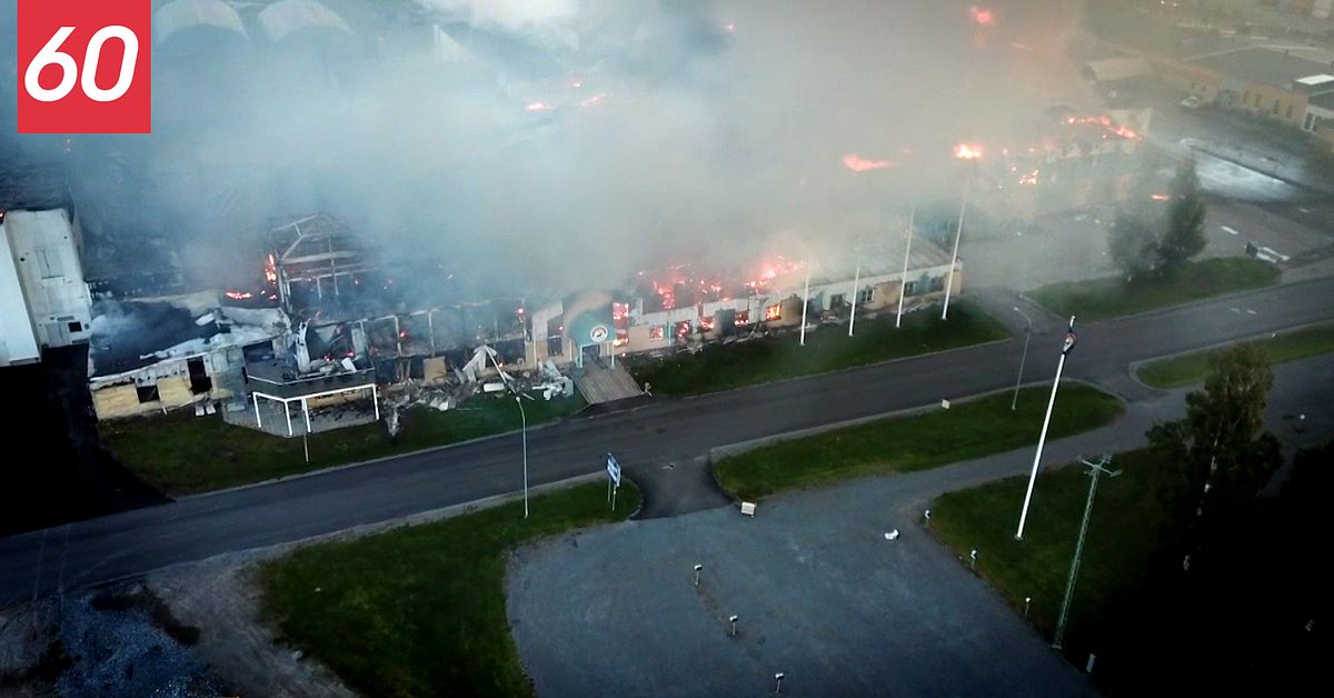 Polarbrödsbranden på 60 sekunder | SVT Nyheter