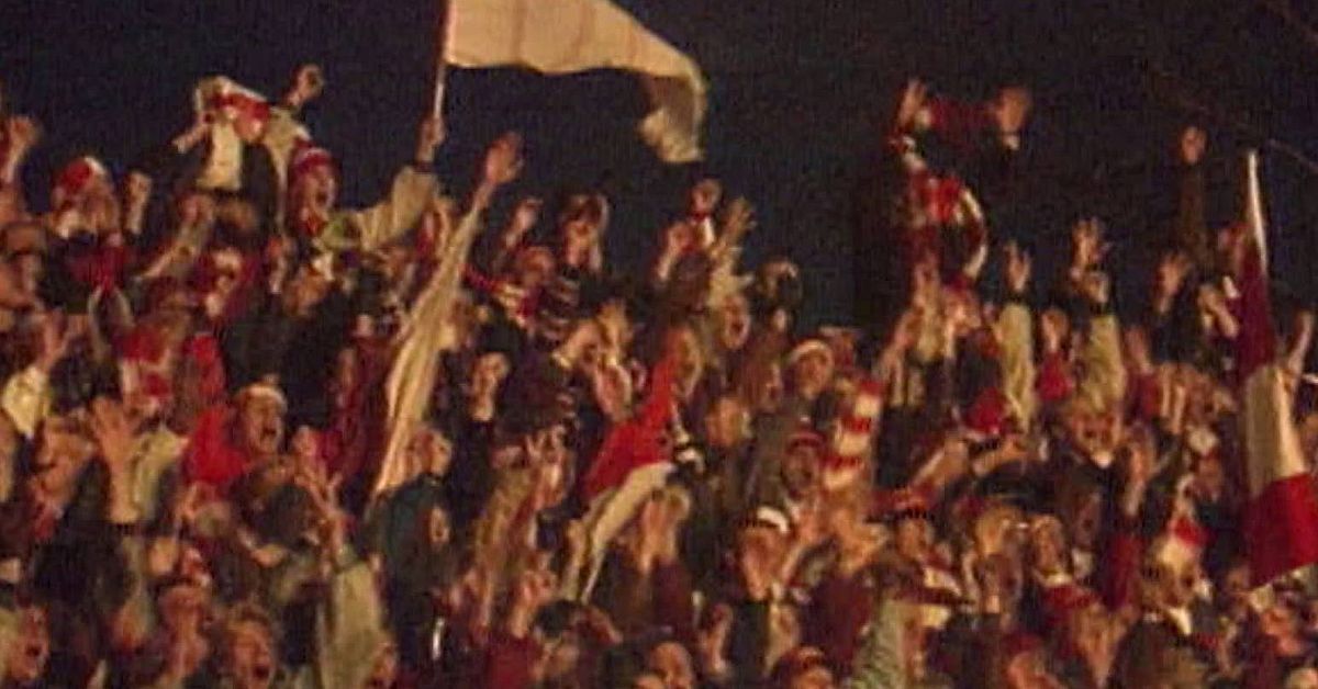 Så här såg det ut när laget gick upp i allsvenskan 1992 SVT Nyheter