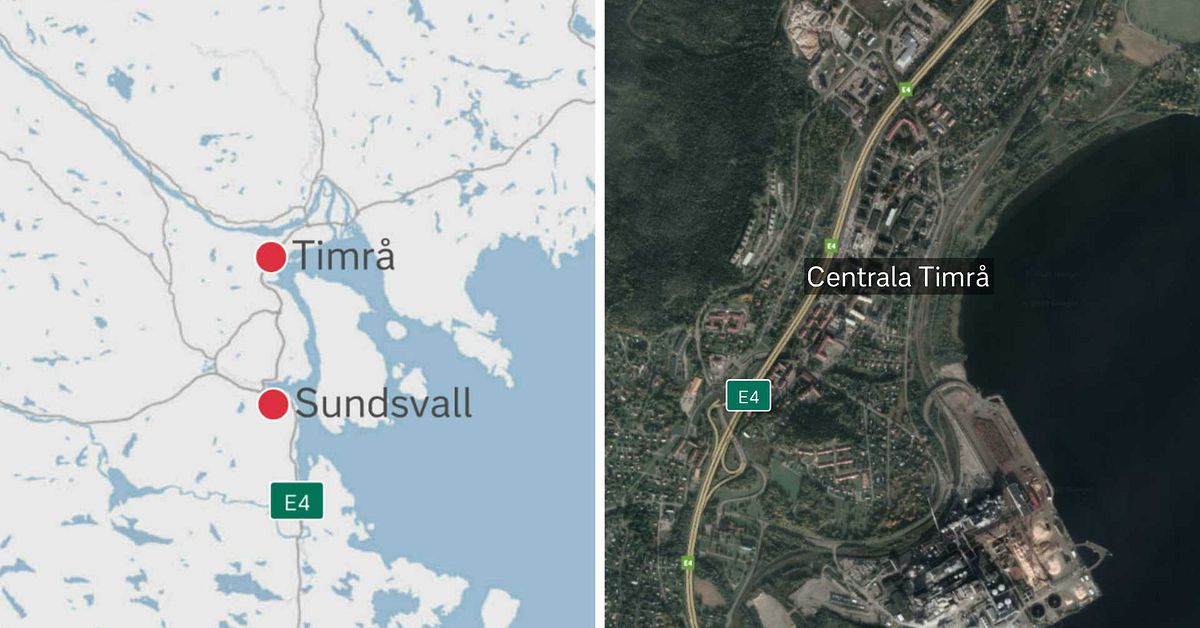 Försvunna kvinnan i Timrå – sökområde utvidgas | SVT Nyheter