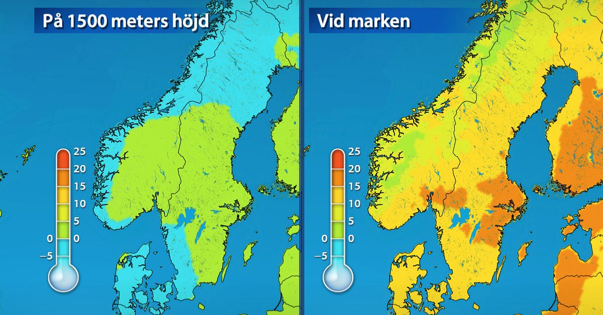 När kommer värmen? SVT Nyheter