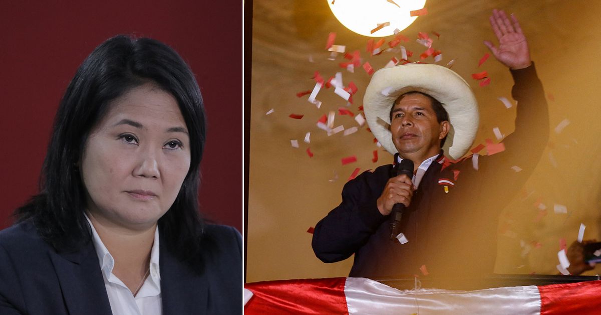 V nsterkandidaten Utropar Sig Till Vinnare I Peru SVT Nyheter