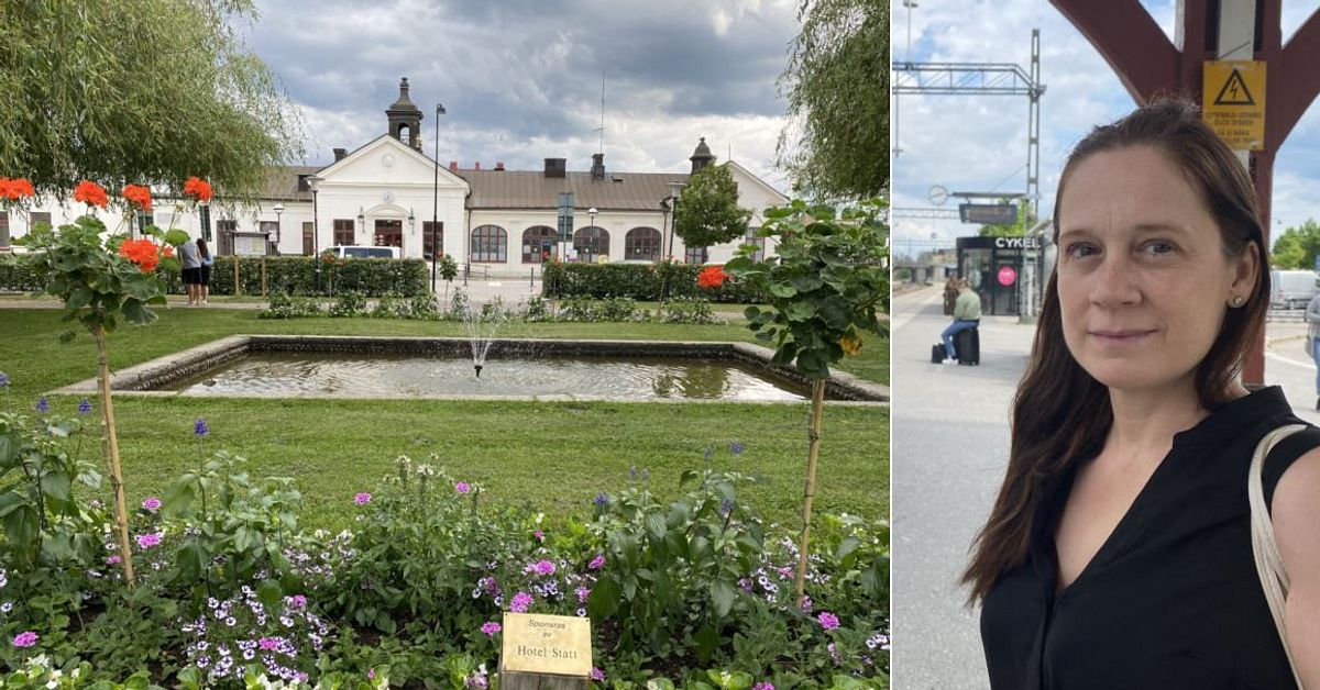 Järnvägen en del av Katrineholms själ då som nu SVT Nyheter