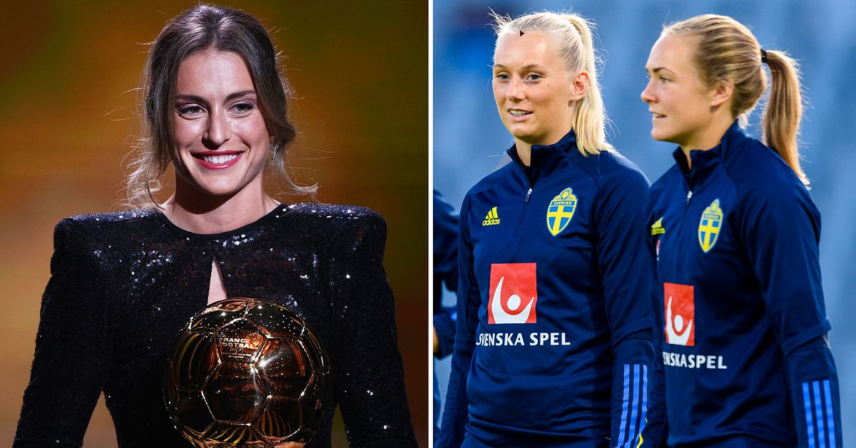 Fotboll Barcelonastjärnan vann Ballon d'Or snuvade svenskorna SVT