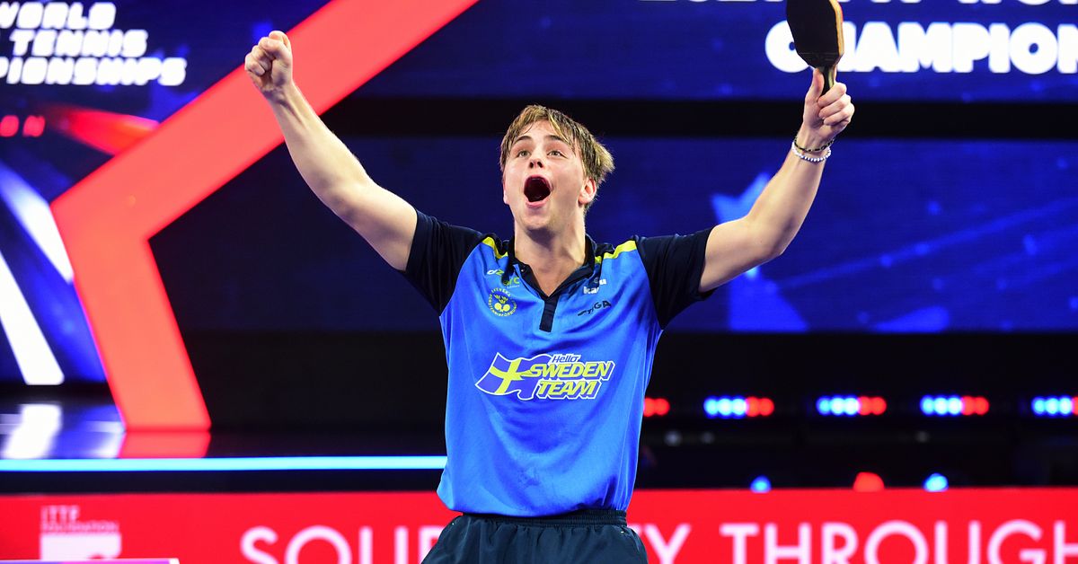 Bordtennis 19årige Truls Möregårdh spelar VMfinal SVT Sport