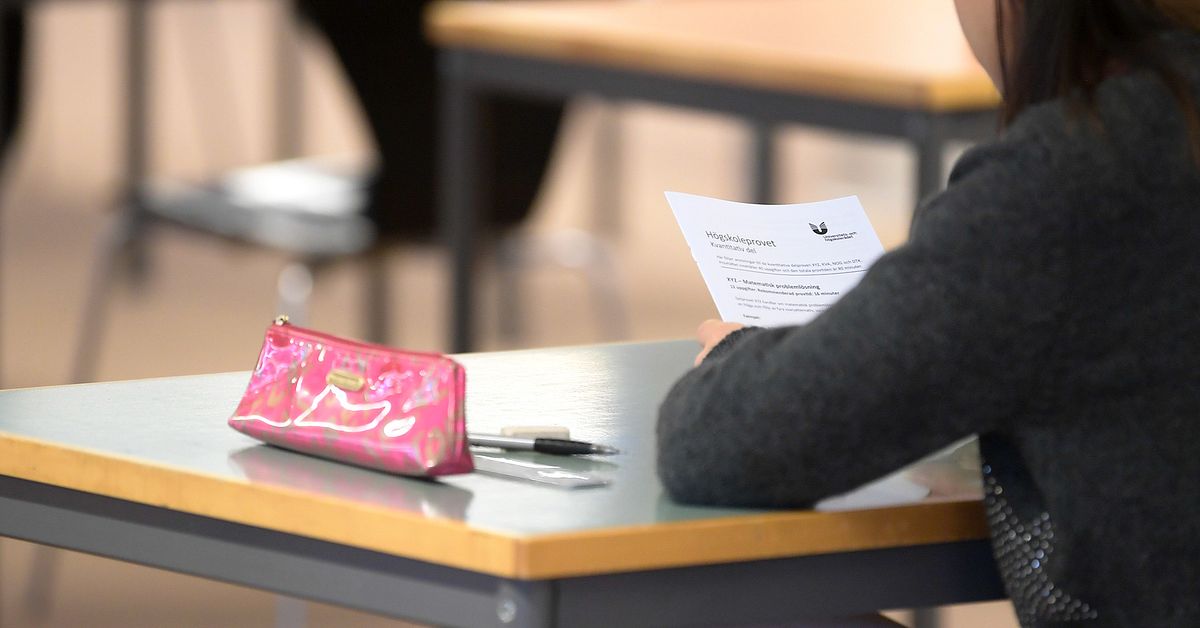 Anmälan till högskoleprovet öppnar SVT Nyheter
