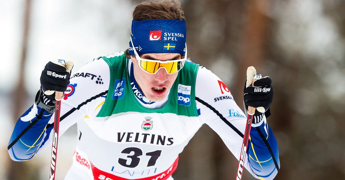 Längdskidor OSåkaren Johan Häggström petas från landslaget SVT Sport