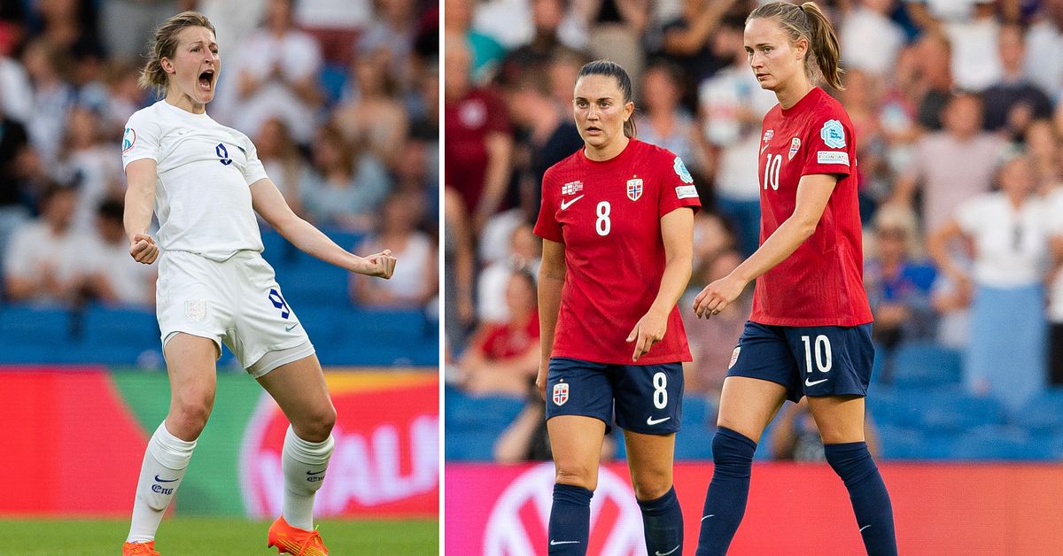 Fotball: England ydmyker Norge: tidenes største seier i EM