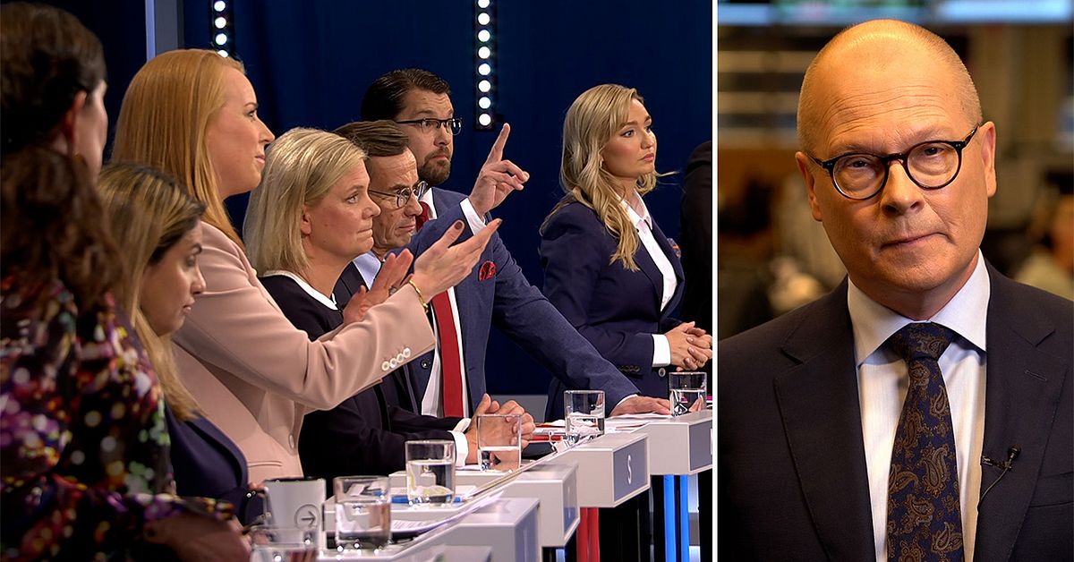 Analys Mats Knutson Hettade till flera gånger i slutdebatten SVT