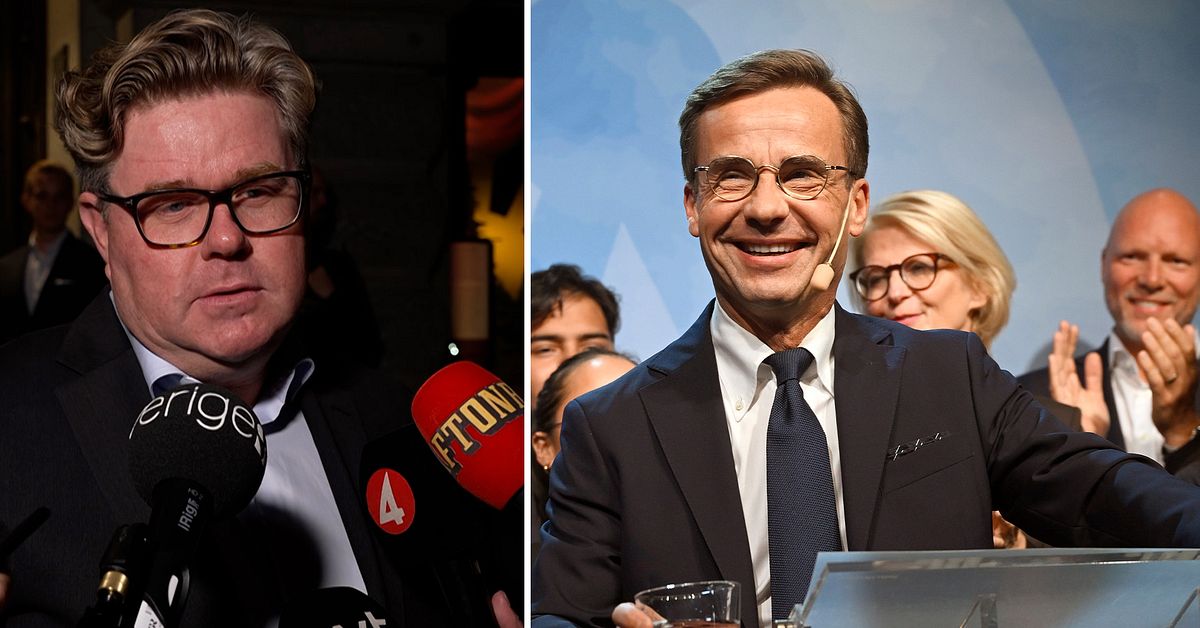 Moderaterna utropar sig till valets segrare | SVT Nyheter
