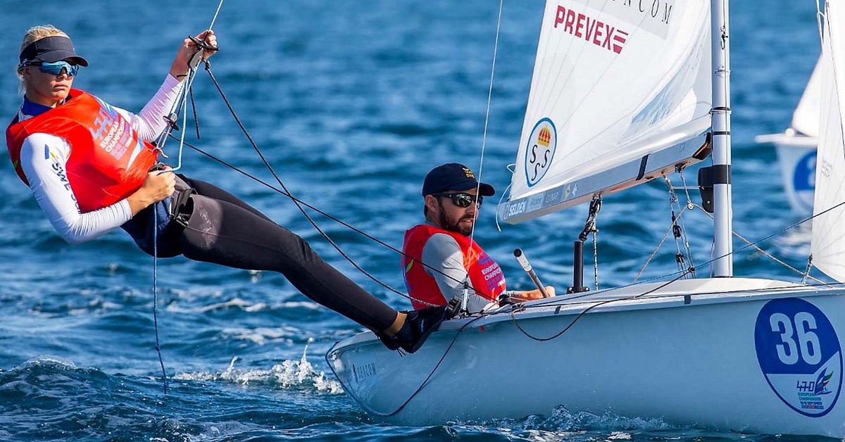 Segling: Guldläge för nya svenska OS-hoppen Lovisa Karlsson och Anton ...