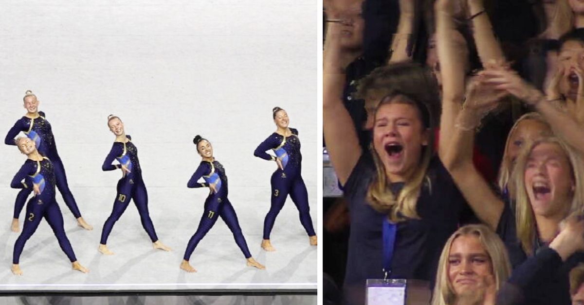 Gymnastik EMguld för Sveriges damer i truppgymnastik SVT Sport