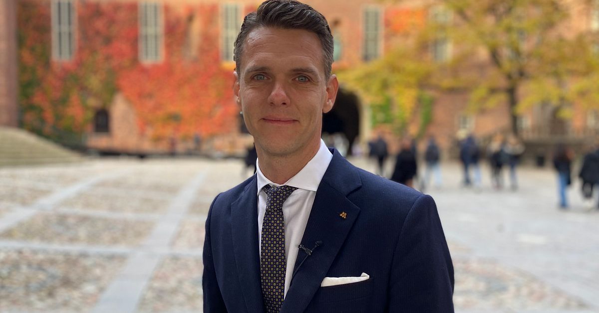 Christofer Fjellner (M) ny oppositionsledare i Stockholms stad | SVT ...
