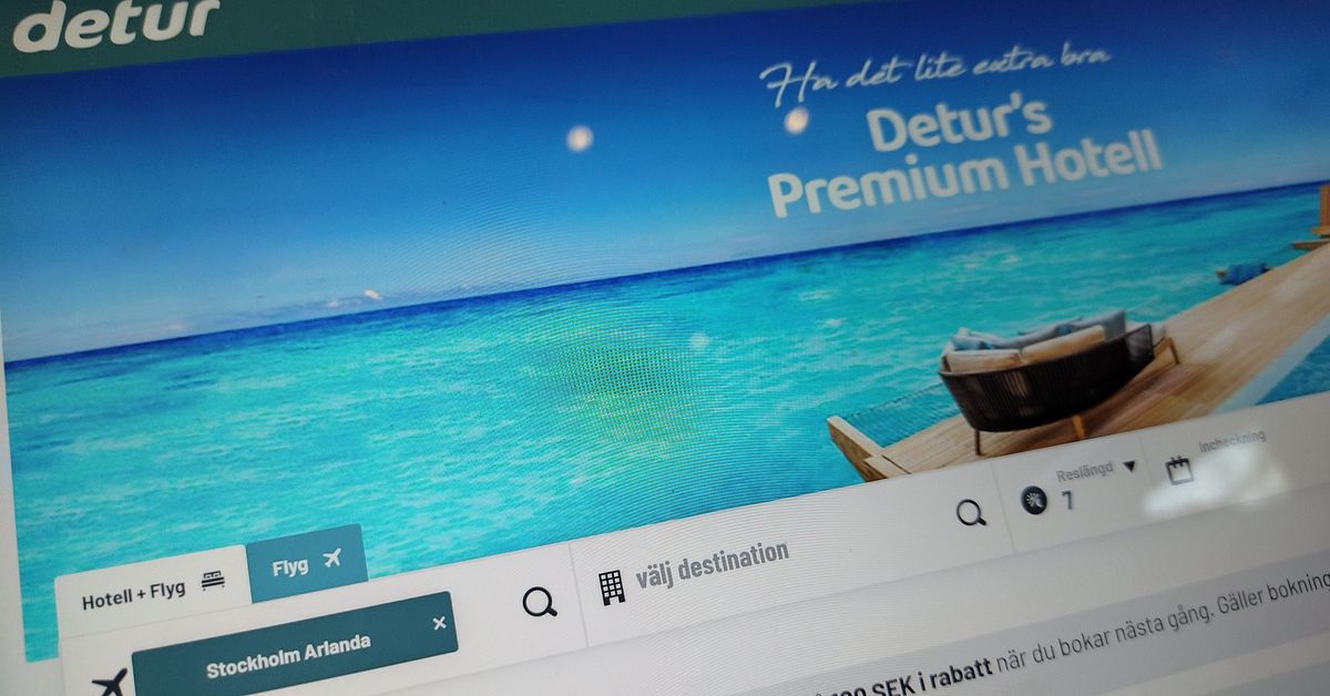 Detur köps upp av danskt charterbolag | SVT Nyheter