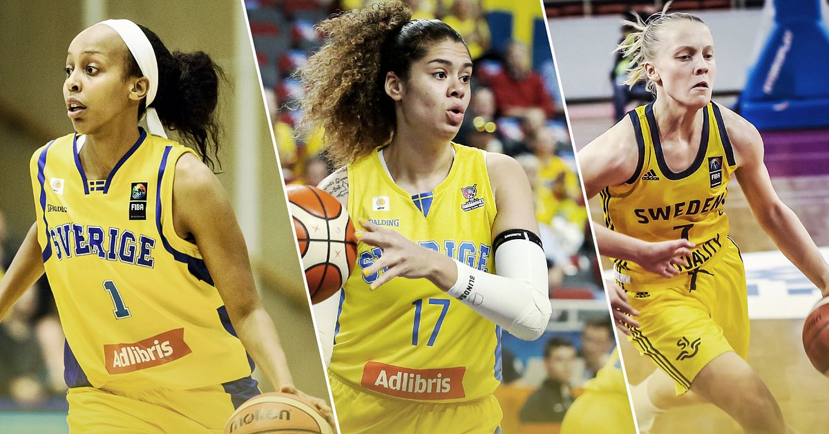 Basket Damernas EMkval i basket Tvtider, svenska truppen och EMkvalfakta SVT Sport