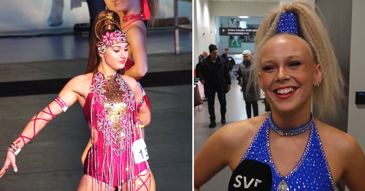 Trångt på dansgolven under Nordiska mästerskapen i discodans | SVT Nyheter