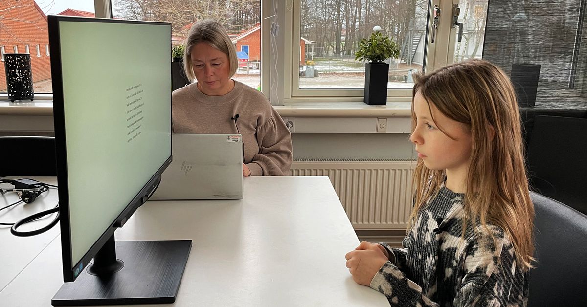 Landskrona screenar 4 000 elevers läsförmåga med AI | SVT Nyheter