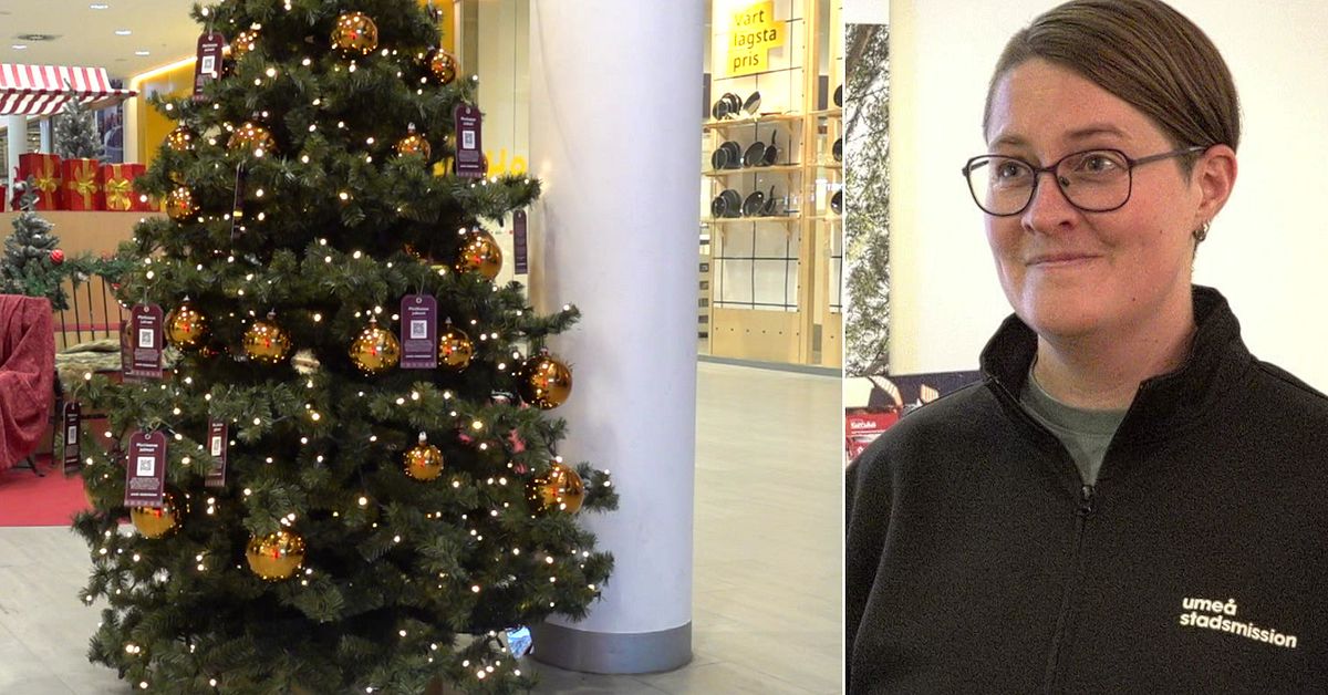 Stadsmissionen hade insamling på köpcentrum i Umeå familjer fick