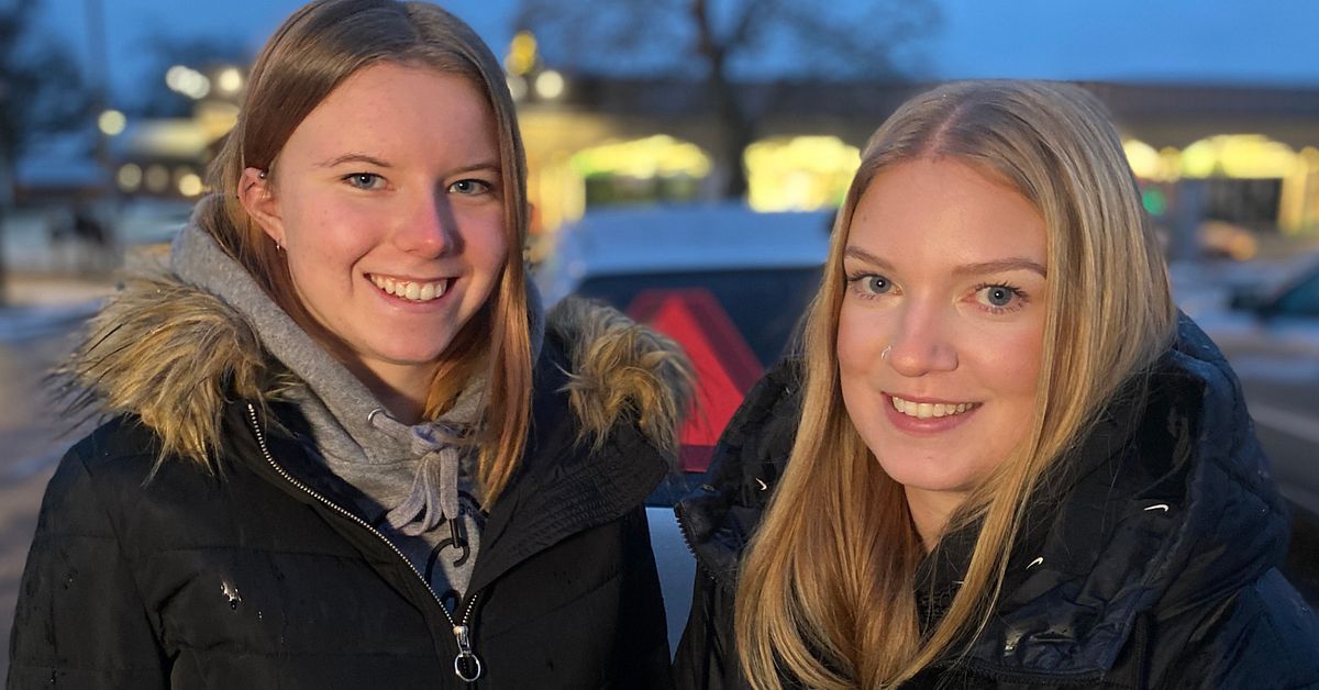 Maja och Emilia ska larma om buset anlitas att hålla koll SVT Nyheter