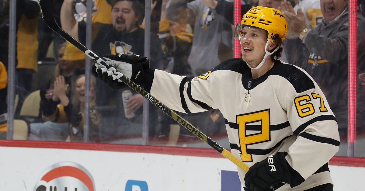 Ishockey: Rickard Rakell utökade sin poängsvit när Pittsburgh slog ...