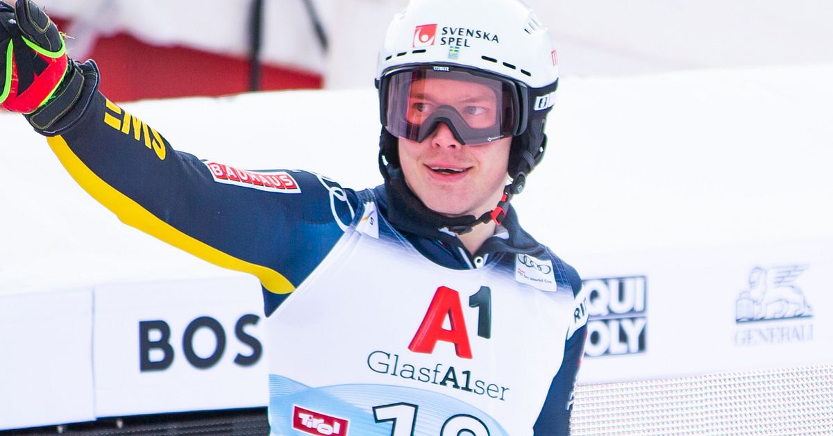 Alpint Kristoffer Jakobsen sjua efter ett starkt andraåk SVT Sport