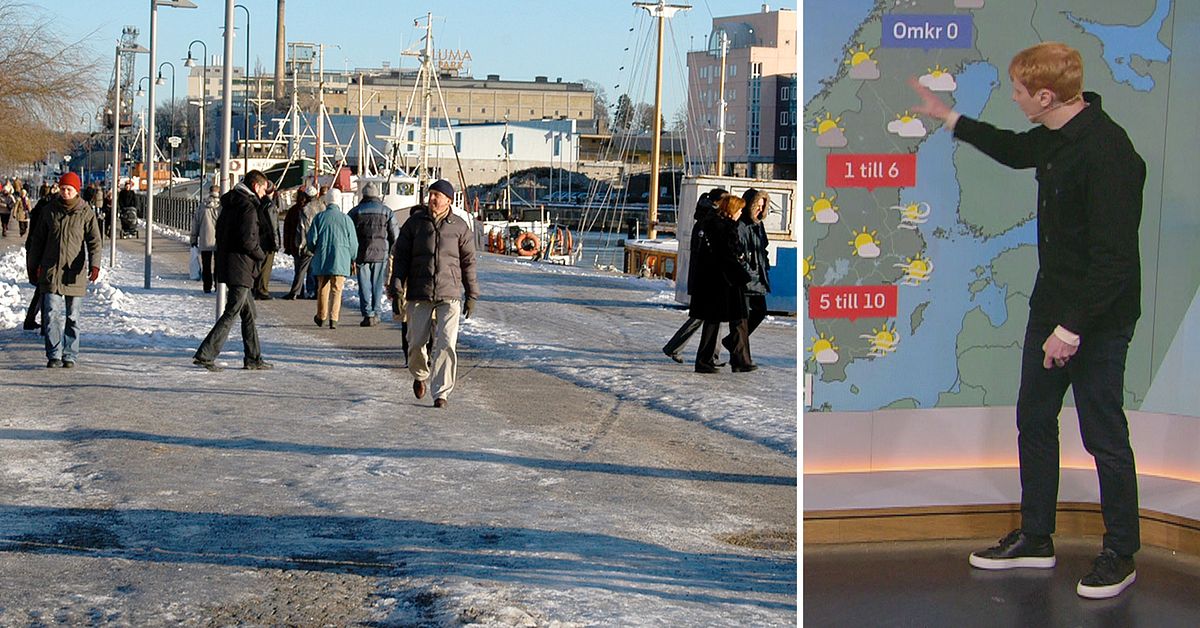Sol och plusgrader när sportlovet inleds SVT Nyheter