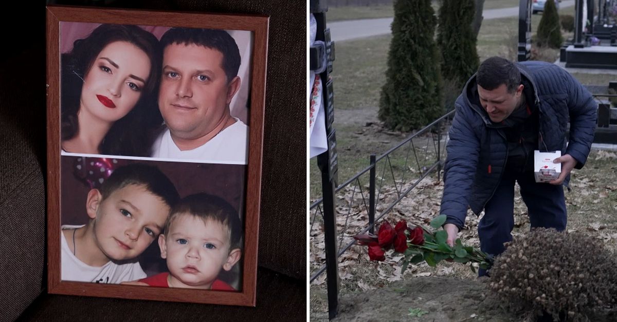 Oleksandr förlorade hela sin familj i Butja när ryssarna öppnade eld ...