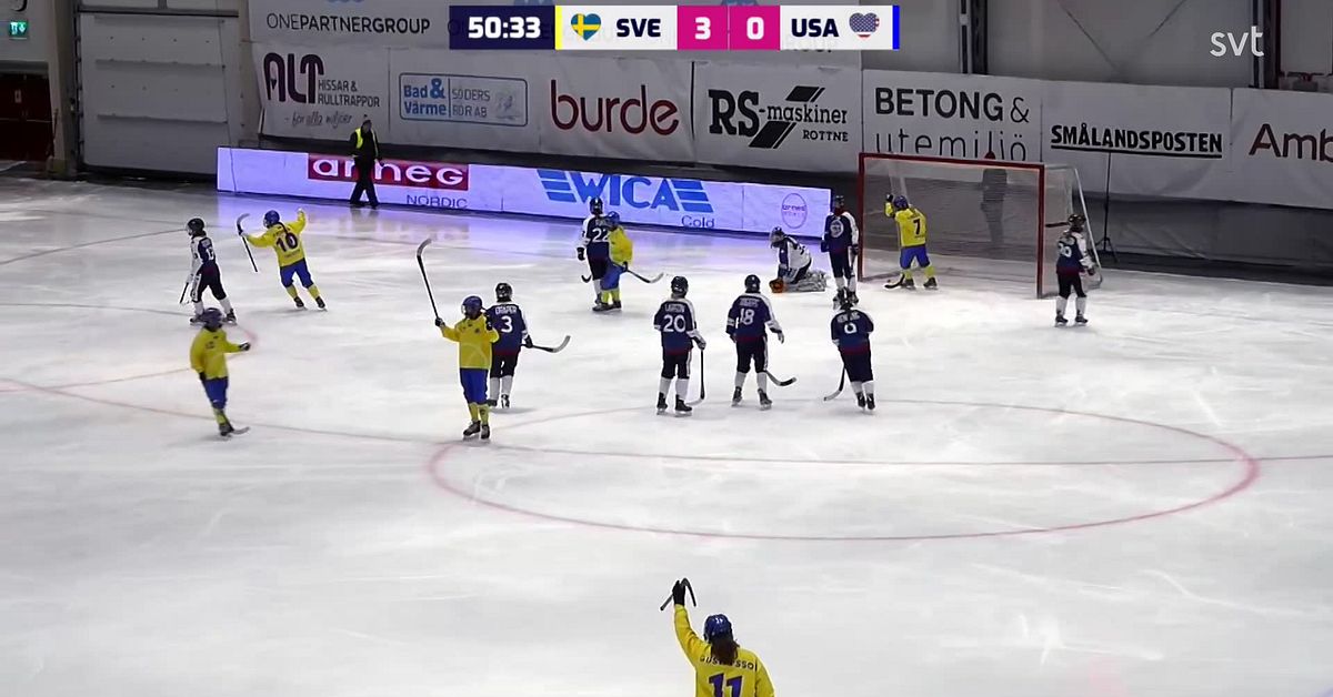 Bandy Sverige klart för VMfinal på hemmaplan SVT Sport