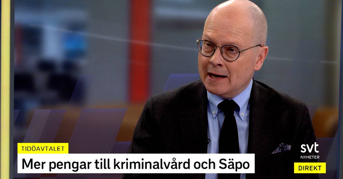 Mats Knutson om miljontillskottet till Kriminalvården SVT Nyheter