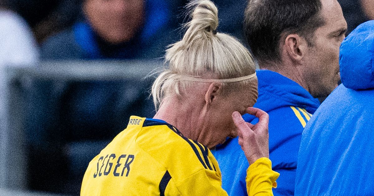 Sverige slapp inn en sen utligning: Caroline Seger ble utelukket på grunn av skade