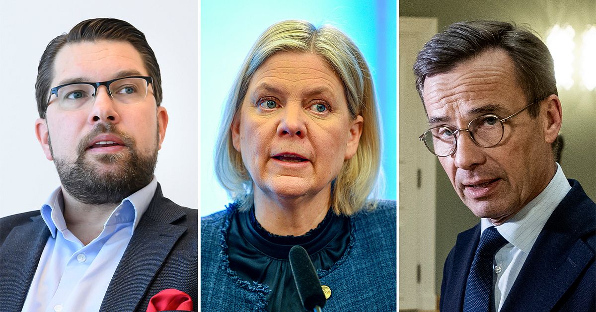 Partiledardebatt i SVT Agenda SVT Nyheter