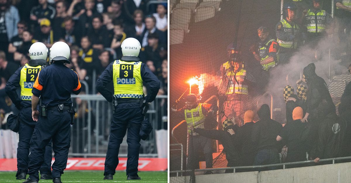 Åklagaren yrkar på fängelse för 14 personer efter derbyt mellan Djurgården och AIK