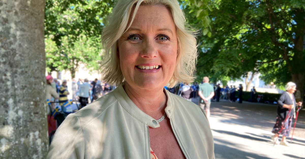 Landshövding Lena Rådström Baastad berättar om sitt nationaldagstal