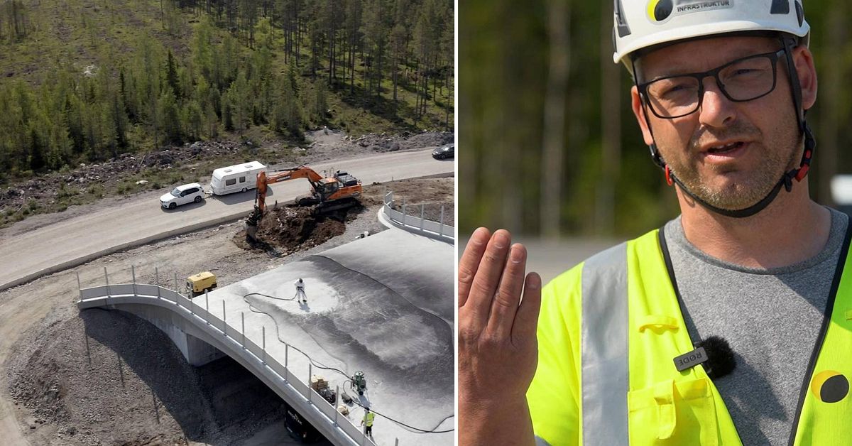 Flera vägarbeten i Västerbotten vädjan till trafikanterna Kör inte