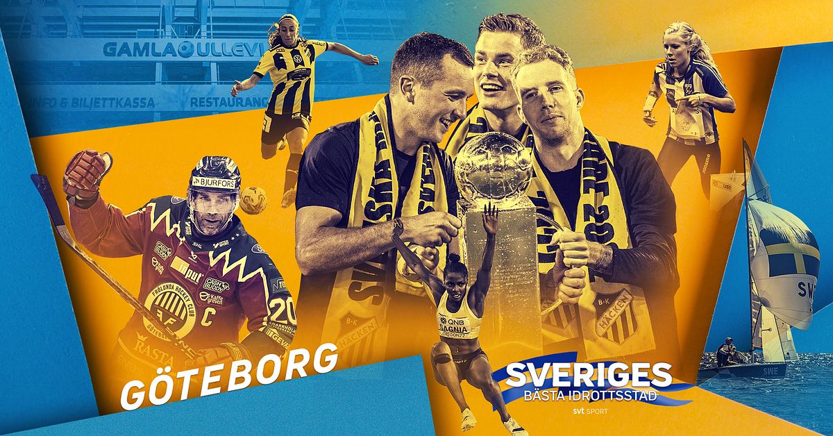Sports: Gothenburg is the best sports city in Sweden in 2023