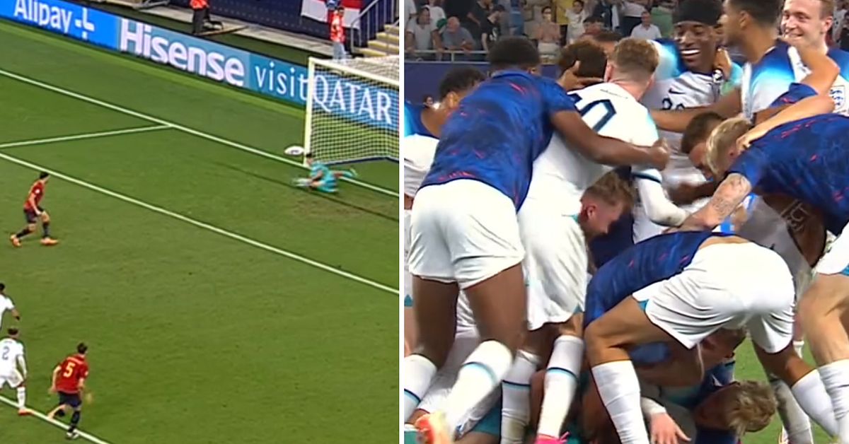 Football: England won the European Under-21 Championship, with the goalkeeper being the hero of the match