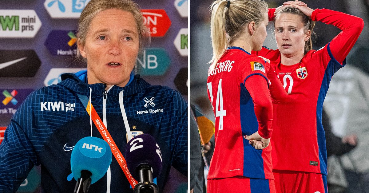 Fotboll: Hege Riise avgår som förbundskapten för Norges landslag | SVT ...