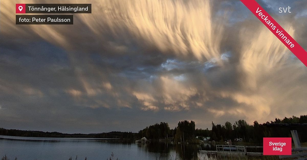 Väderbildstävling 2023 vecka 38 SVT Nyheter