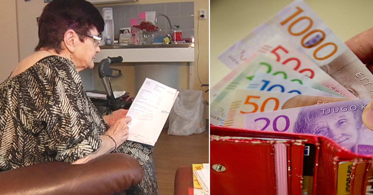 Höjd pension men mindre pengar i plånboken SVT Nyheter