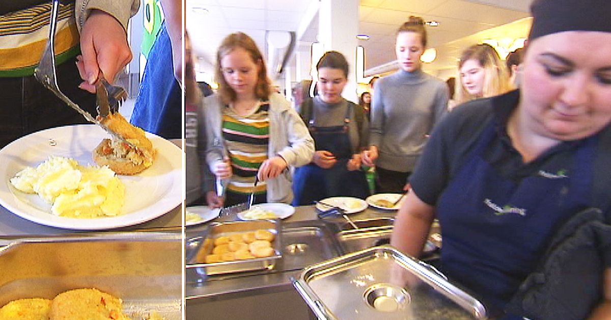 Många barn äter inte skolmaten | SVT Nyheter